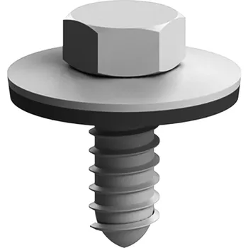 Stavební profil Alusic Samořezný šroub SW10x22 s těsněním