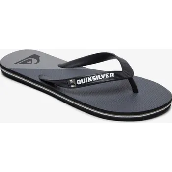 Pánské žabky ŽABKY QUIKSILVER MOLOKAI NEW WAVE - černá - US 13 + při osobním odběru 398 Kč