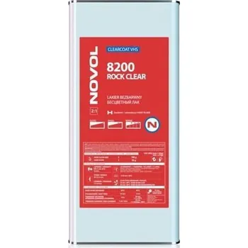 Lak na dřevo NOVOL N ROCK CLEAR 8200 VHS bezbarvý lak 2:1 5l
