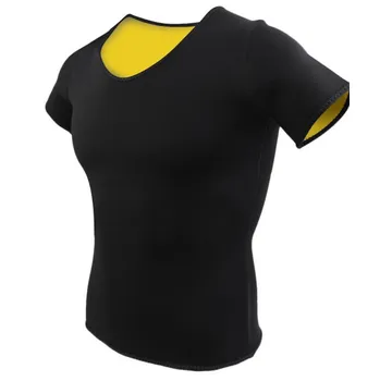 Dámské tričko Verk Dámské hubnoucí neoprenové tričko s krátkým rukávem černé