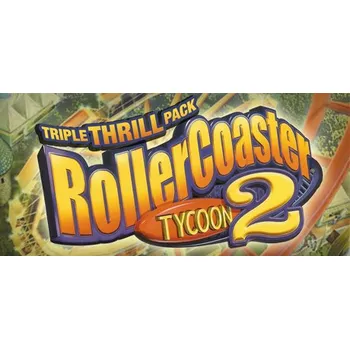Počítačová hra RollerCoaster Tycoon 2: Triple Thrill Pack (PC) (Steam)