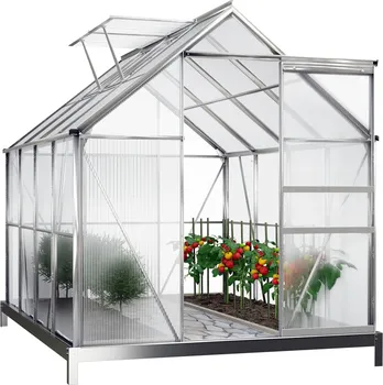 Skleník InternetovaZahrada Zahradní skleník L 2,5 x 1,9 x 1,95 m PC 4 mm