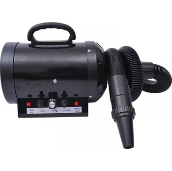 Vysoušeč srsti pro zvíře Fén pro psy s ohřívačem 2400 W