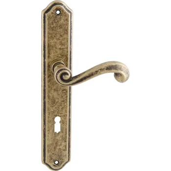 MP KOVÁNÍ TI - CARLA - 704 Provedení: BB (pokojový klíč), Povrch: OBA - Antik bronz, Rozteč: 72 mm