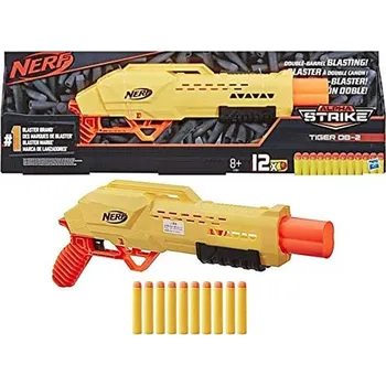 NERF Alpha Strike Tiger DB-2 + náboje 12 ks Dětská zbraň NERF Alpha Strike Tiger DB-2 + náboje 12 ks