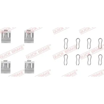 Brzdový systém Sada příslušenství, obložení kotoučové brzdy Quick Brake 109-1055