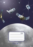 Happy Spirit Školní sešit A5/524 20 listů linkovaný vesmírná družice