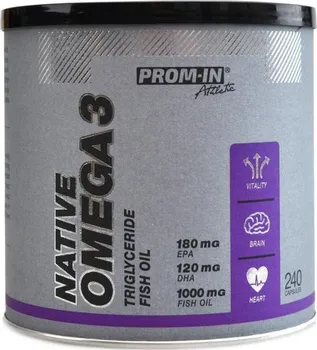 Přírodní produkt Prom-IN Native Omega 3 240 cps.