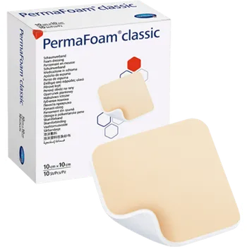Kompres HARTMANN PermaFoam Classic 10 x 10 cm 10 ks