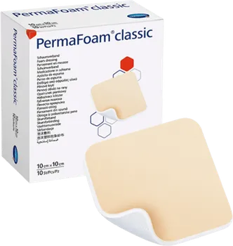 Kompres HARTMANN PermaFoam Classic 10 x 10 cm 10 ks