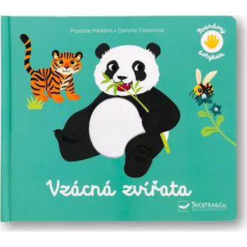 Leporelo Svojtka Poznávej dotykem - Vzácná zvířata