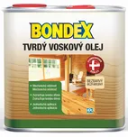 Bondex Tvrdý voskový olej 2,5 l bezbarvý