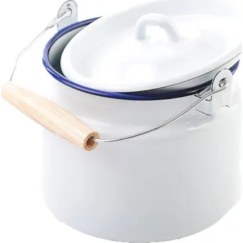 Olymp Smaltovaná bandaska na mléko 2 l