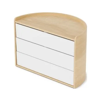 Šperkovnice Organizér Moona White Natural