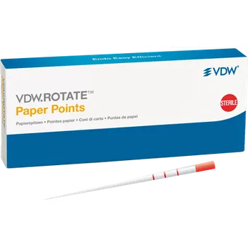 VDW Rotate papírové čepy, 180 ks Varianta: ISO 25.04