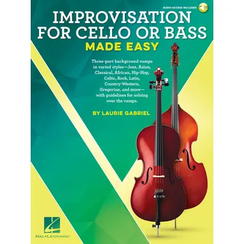 Improvisation for Cello or Bass Made Easy - noty na violoncello 987066