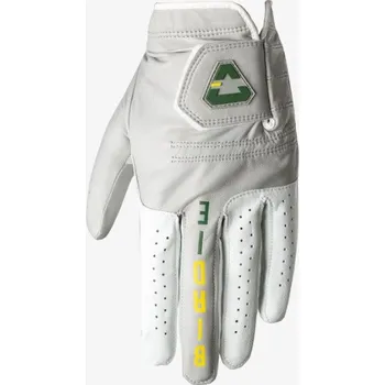 Horolezecké rukavice CUATER rukavice Between The Lines - bílo šedo zelená: Pánské LH L