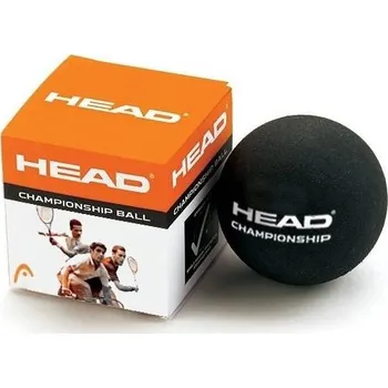 HEAD Championship míček na squash 2 žluté tečky
