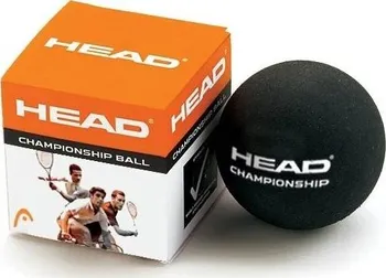 Míček na raketbal a squash HEAD Championship míček na squash 2 žluté tečky