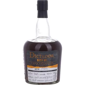 Rum Dictador Best of 1986 0,7l 41%