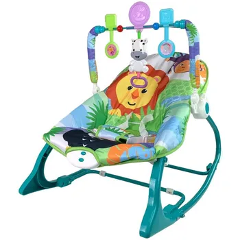 Recenze LEAN Toys Vibrační lehátko pro miminko 2v1 lev