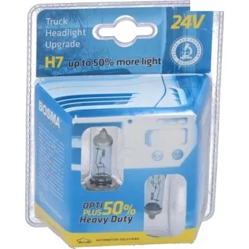 Autožárovka Sada žárovek H7 24V 70W BOSMA OPTI PLUS 5 BOSMA 9716