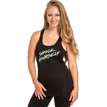 Meatfly dámské tílko Big Shock! White / Black | Černá | Velikost XL