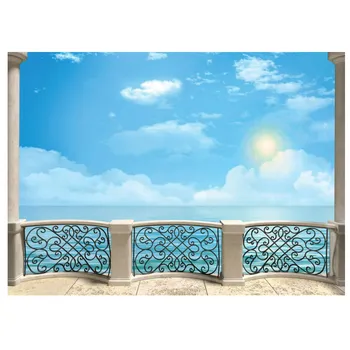 Fototapeta Malvis ​Antický výhled na moře 216 x 140 cm