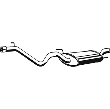 Tlumič výfuku Zadní tlumič výfuku ASMET 03.043
