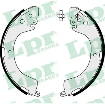 Brzdová čelist Sada brzdových čelistí LPR 07620