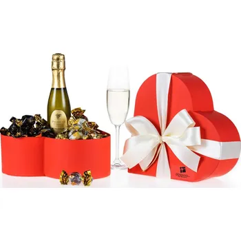 Dárkový potravinový koš Dárkovna s.r.o. - dárková krabička Velké poděkování od srdce