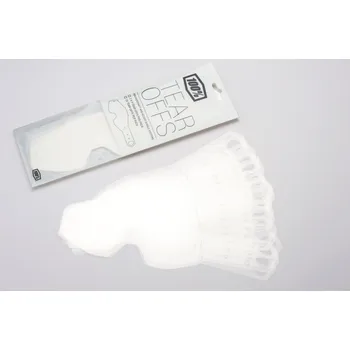 Motocyklové brýle Strhávací slídy standart pro brýle accuri/strata dětské, 100% (20 vrstev v balení, čiré)