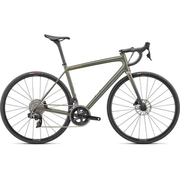 Silniční kolo Specialized Aethos Comp Rival eTap AXS Satin Metallic Moss/Gold/Carbon Fade 2022 56 cm