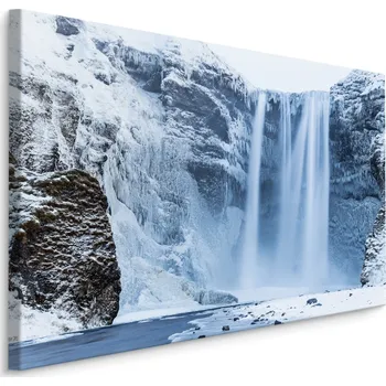 Plátno Vodopád V Zimě Varianta: 40x30