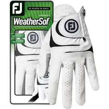 Rukavice FootJoy W rukavice WeatherSof 18 bílá: Dámské RH M