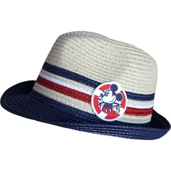 Klobouk Světle béžový dětský klobouk Disney Mickey Mouse Velikost: 52