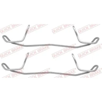 Brzdový systém Sada příslušenství, obložení kotoučové brzdy Quick Brake 109-1123