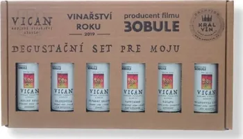 Víno Vican Degustační dárkový set Pre moju 6x 0,187 l