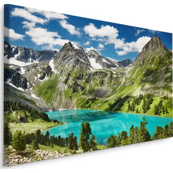 Plátno Jezero V Horách Varianta: 30x20