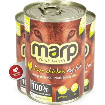 Krmivo pro psa Marp Holistic Dog konzerva Pure Chicken SET 6x 400 g