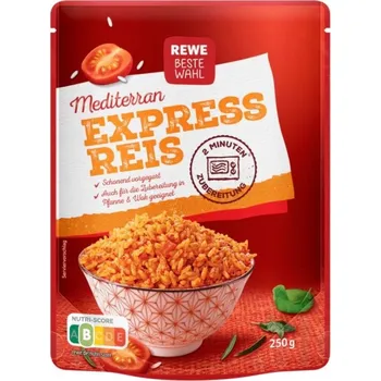 Rýže REWE Best Choice Express středomořská Rýže Meditarian 250g