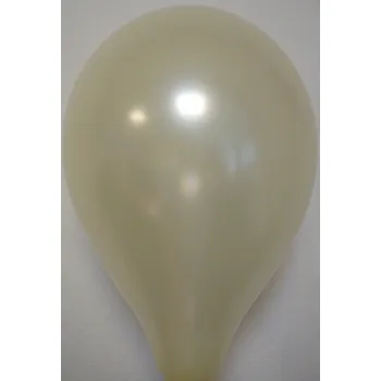 Balónek Balónek perleťový slonovinový 23 cm