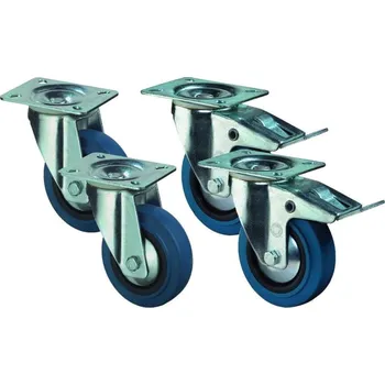 Pojezdové kolečko Kola Pirkl Soft gumová kolečka 100 mm 4 ks