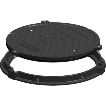 poklop Kompozitní poklop DN600, pro OSOBNÍ VOZY B125 - vodotěsný, pachotěsný