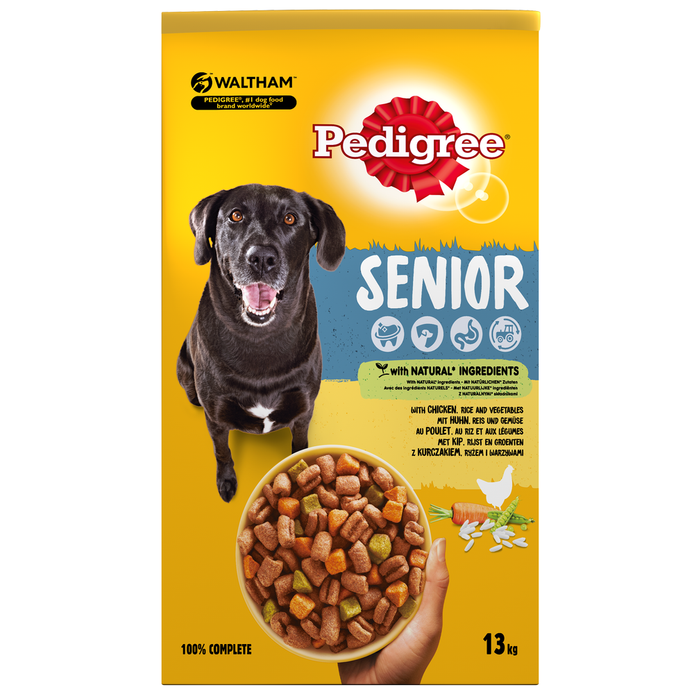 pedigree senior dry dog food 13kg