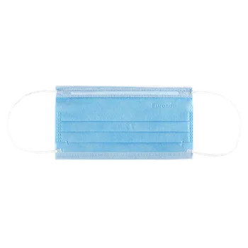 rouška Euronda Ústenka Monoart Pro 4 Sensitive, na gumičku, b. modrá, 50 ks