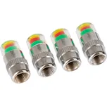 4Cars 97662 kryty ventilů s ukazatelem…