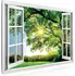 Obraz Malvis Obraz s rámem 90 x 60 cm okno/obrovský strom