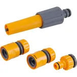 Tryska zavlažovací stavitelná, na rychlospojku 1/2", plastová, souprava, ROSA