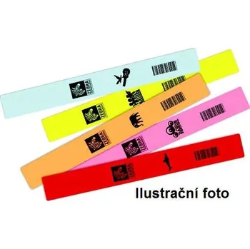Pásek do tiskárny Zebra Z-Band Fun náramkové pásky, DT, 25 mm x 254 mm, 4 x 350ks, červená (10012712-1)